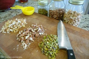 Rough Chopped Nuts for recipe