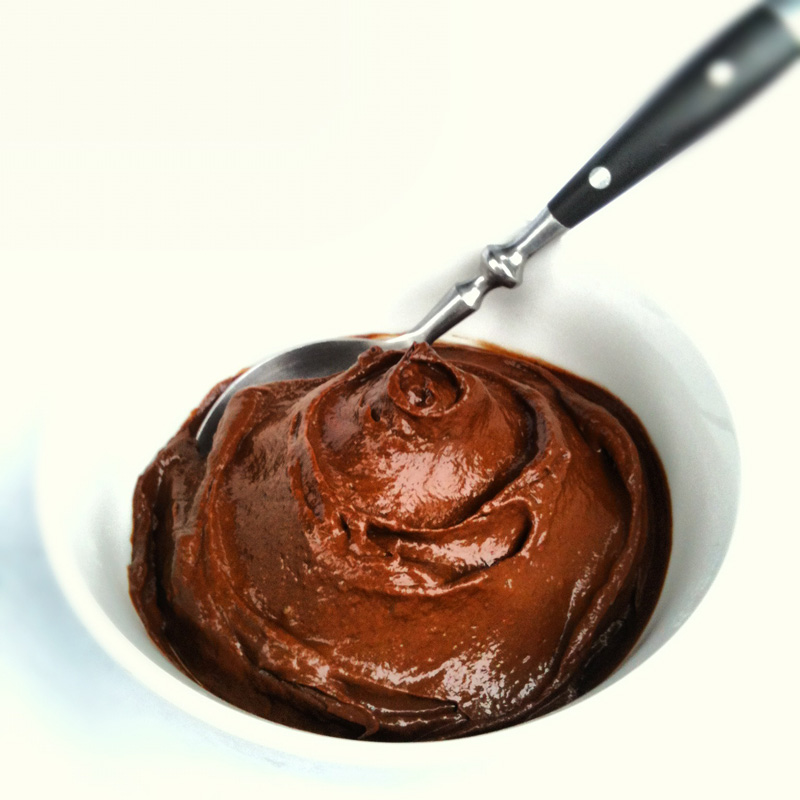 Raw Honey and Chocolate Pudding
